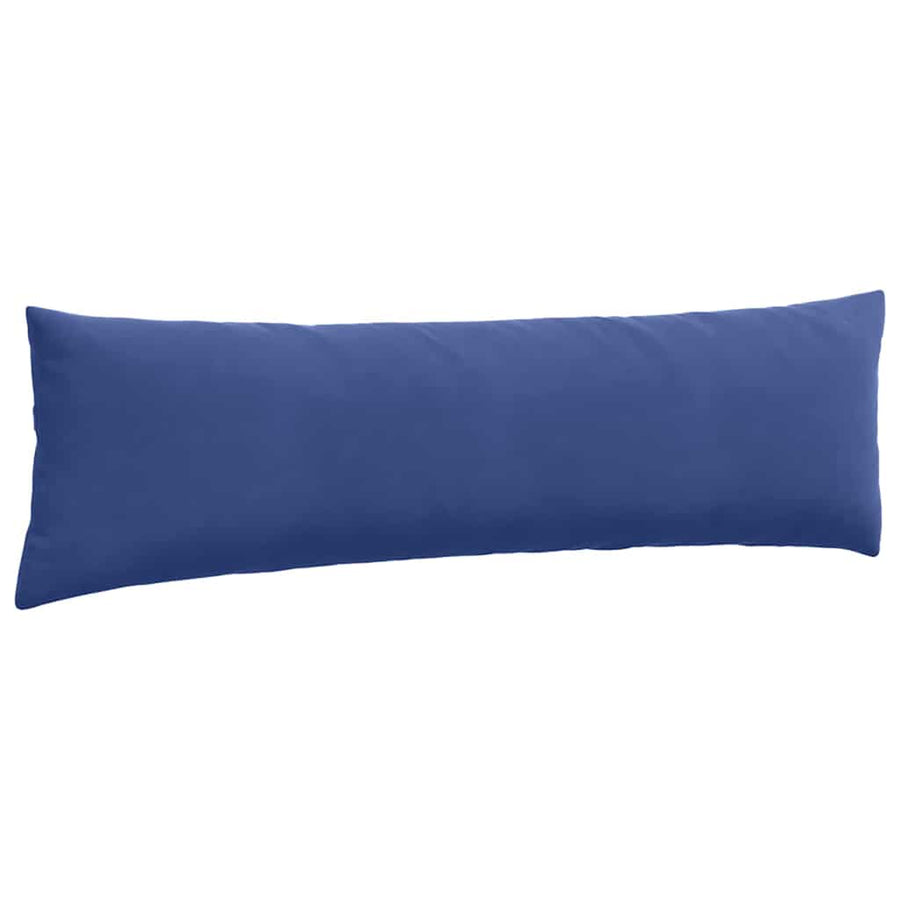Sofa Kussens 2 pcs Politieblauw 145 x 40 cm Katoen Stof