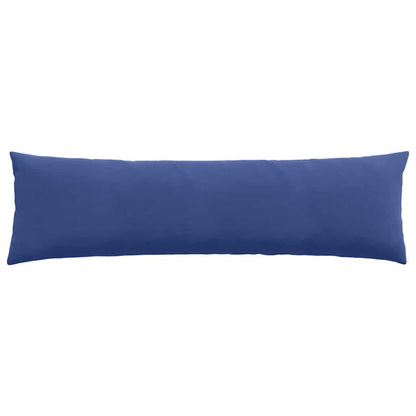 Sofa Kussens 2 pcs Politieblauw 145 x 40 cm Katoen Stof