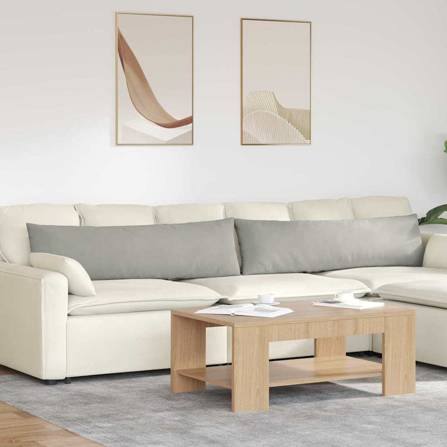 Sofa kussens Lichtgrijs Stof