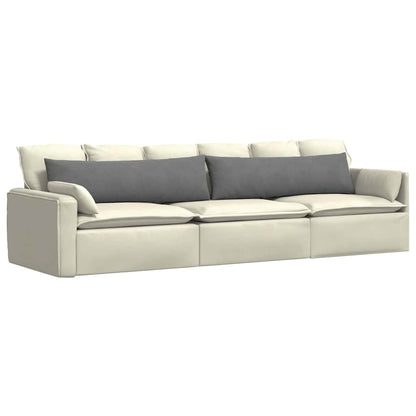 Sofa kussens Donkergrijs Stof