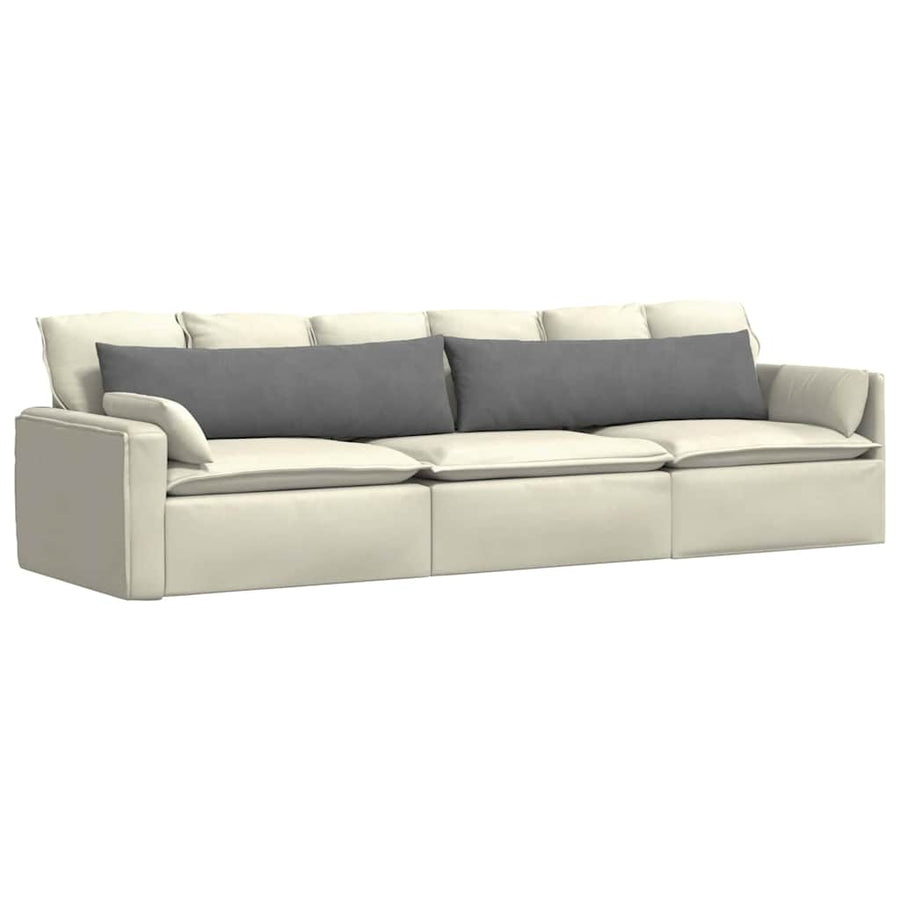 Sofa kussens Donkergrijs Stof