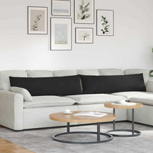 Sofa kussens Zwart Stof
