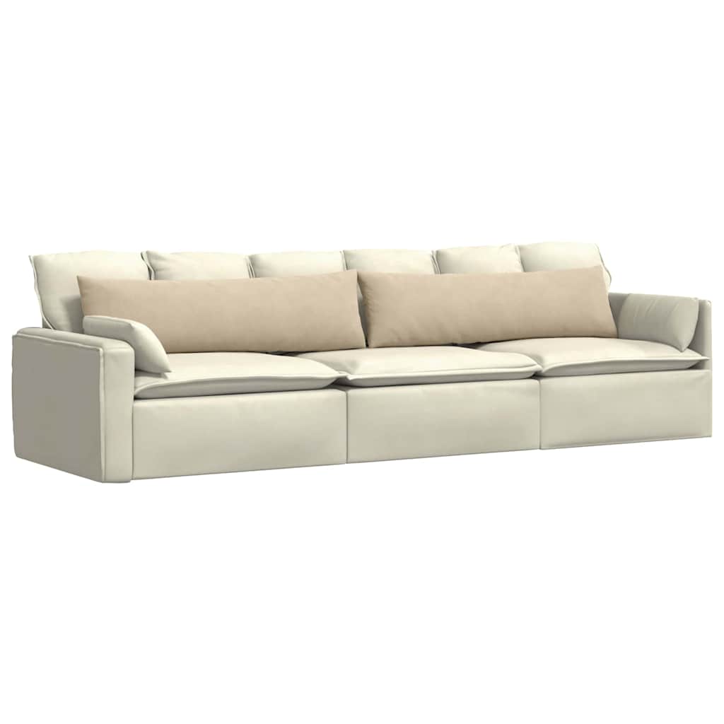Sofa kussens Crème Stof