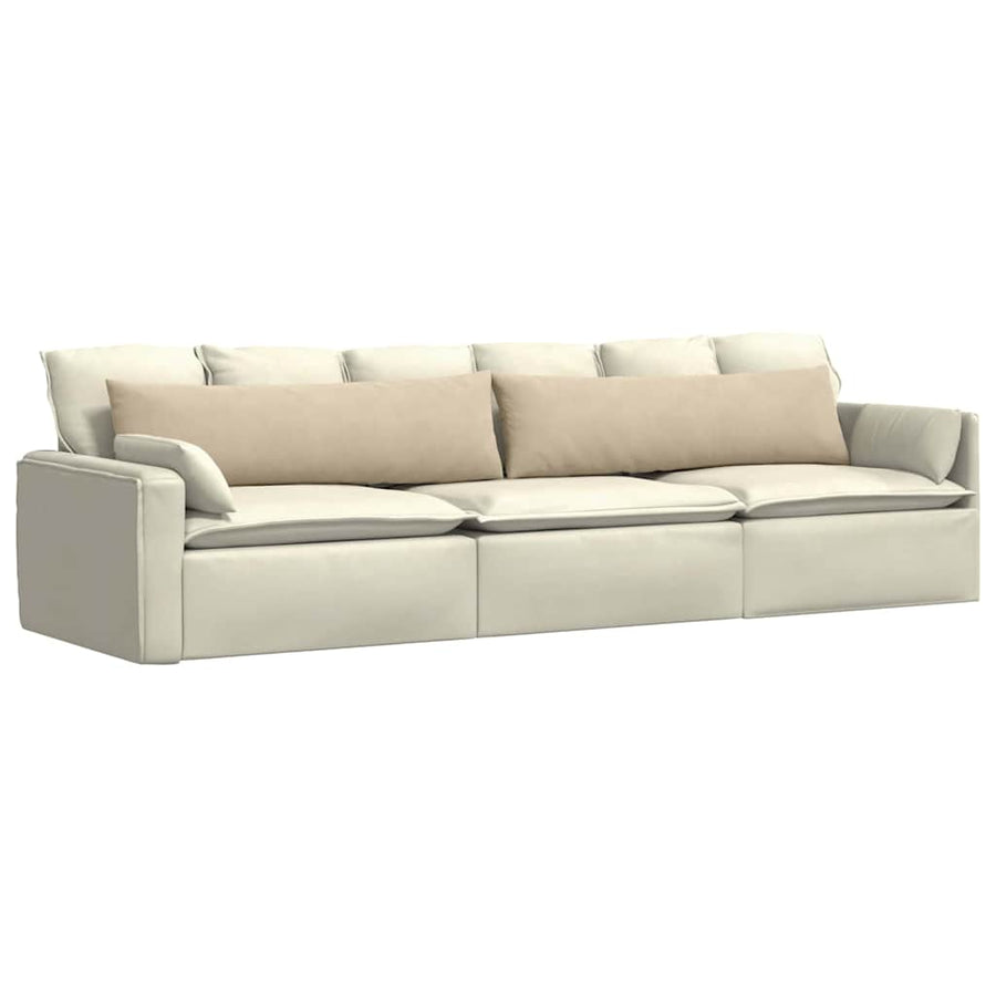 Sofa kussens Crème Stof