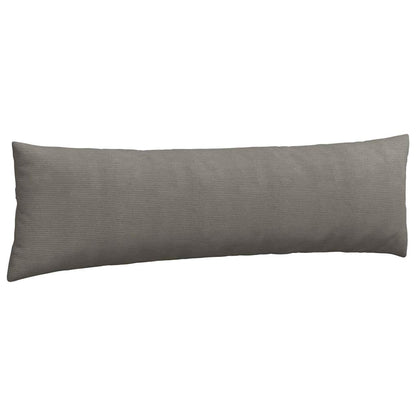 Sofa Kussens 2 pcs Lichtgrijs 145 x 40 cm Katoen Stof