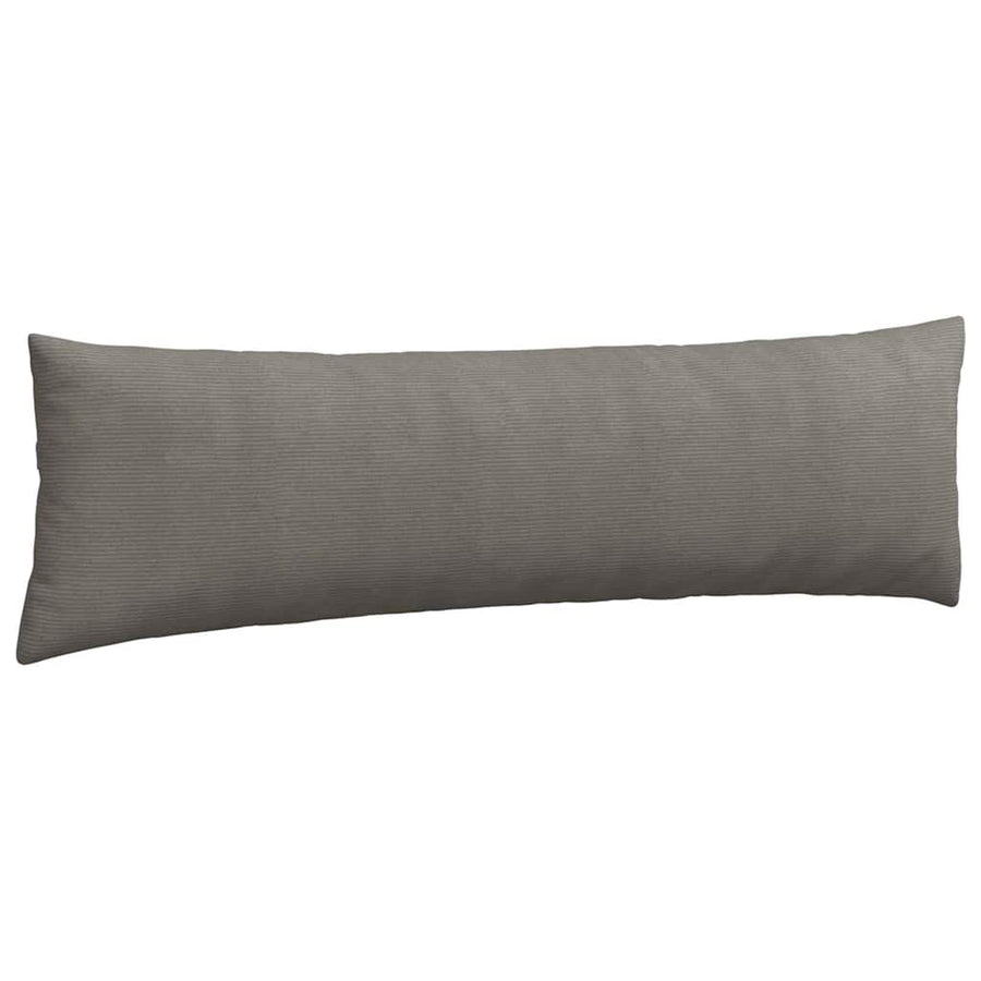 Sofa Kussens 2 pcs Lichtgrijs 145 x 40 cm Katoen Stof