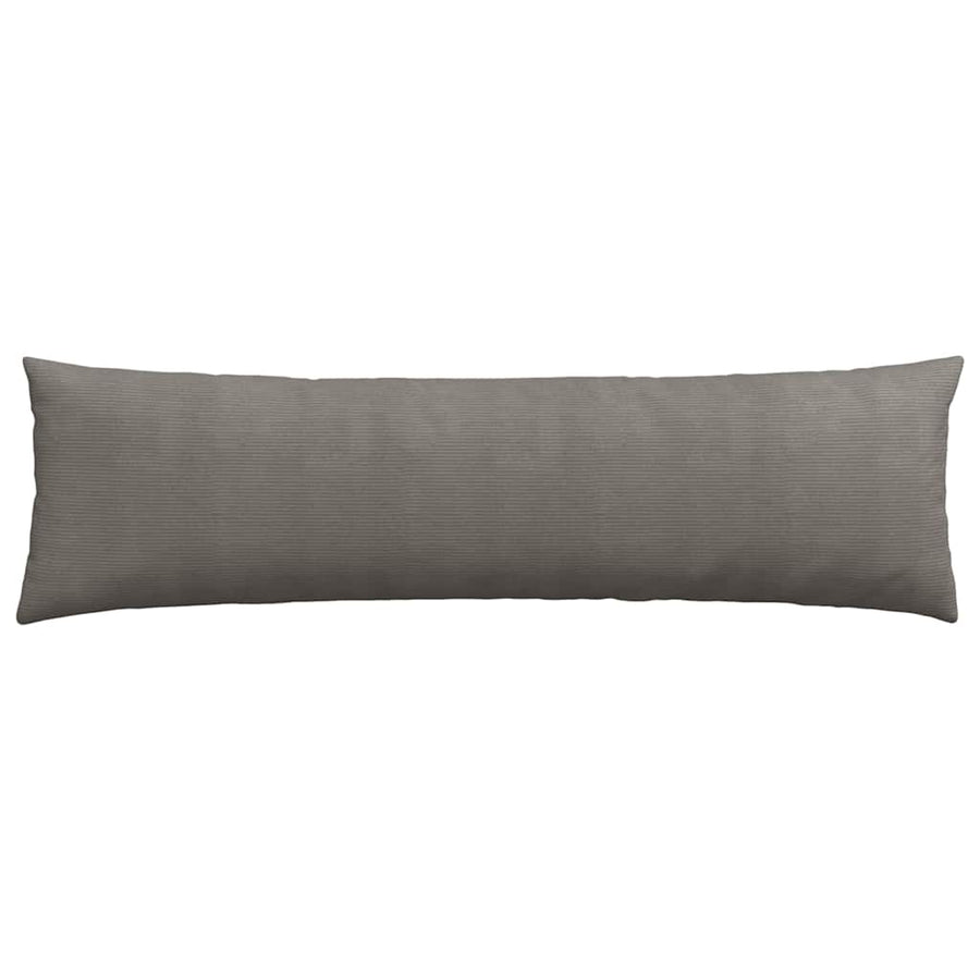 Sofa Kussens 2 pcs Lichtgrijs 145 x 40 cm Katoen Stof