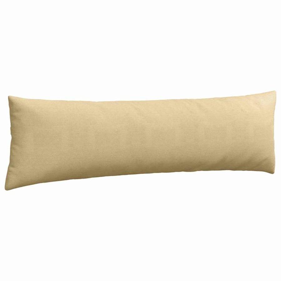 Sofa Kussens 2 pcs Grijs groen 145 x 40 cm Katoen Stof