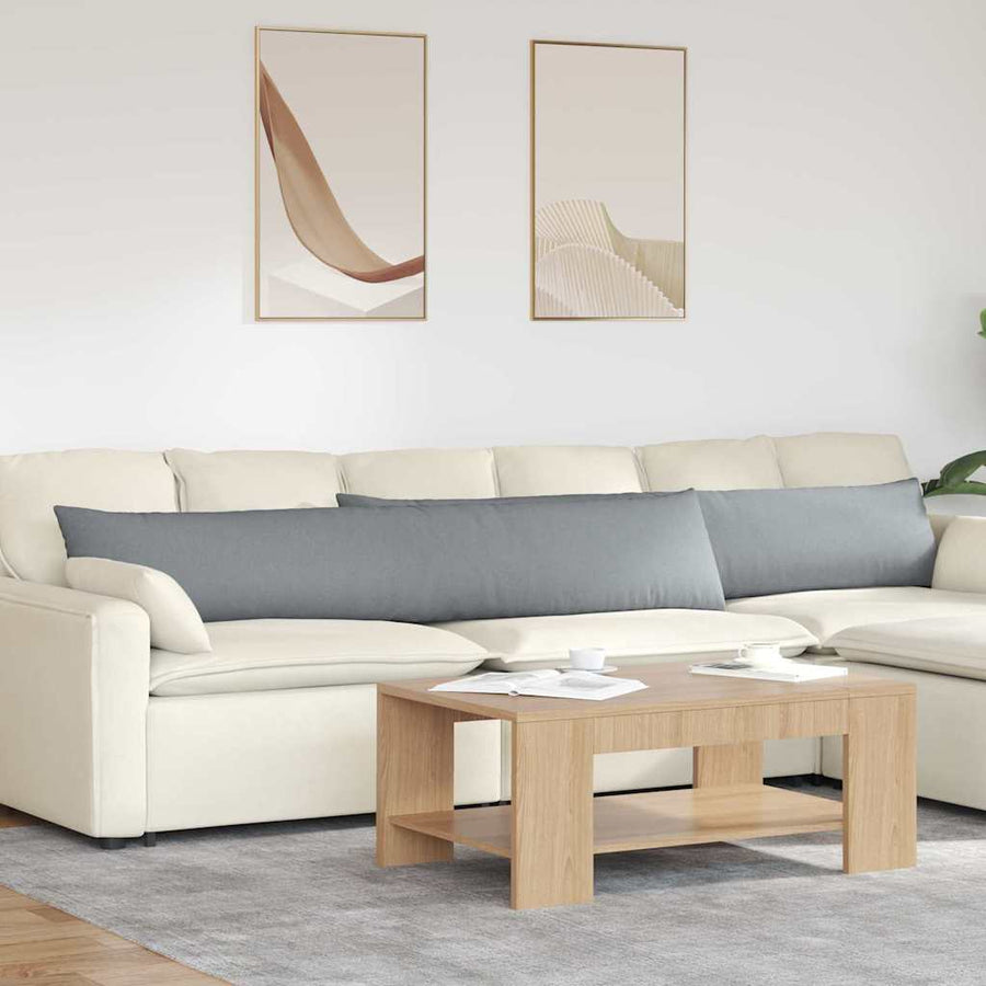 Sofa Kussens Lichtgrijs Stof