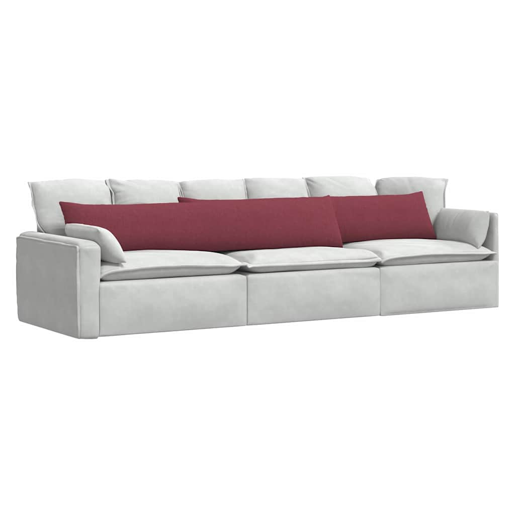 Sofa Kussens Wijnrood Stof