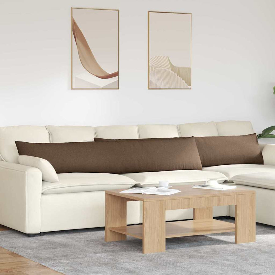 Sofa Kussens Bruin Stof