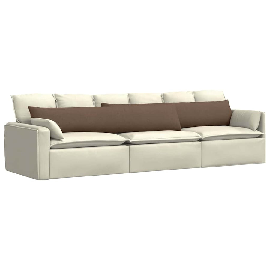 Sofa Kussens Bruin Stof