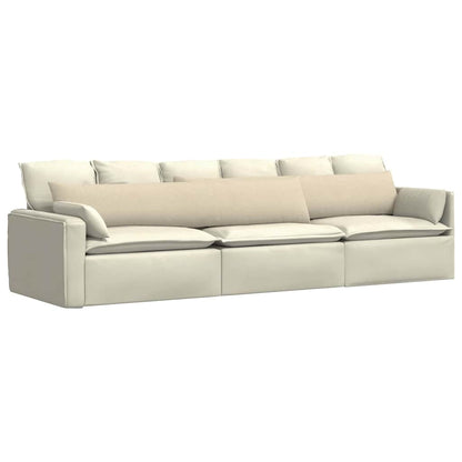 Sofa Kussens Crème Stof