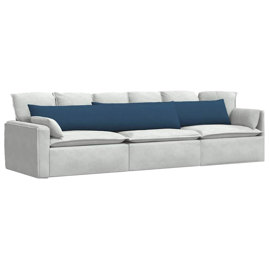 Sofa Kussens Blauw Stof