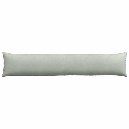 Sofa Kussens 2 pcs Lichtgrijs 200 x 40 cm Katoen Stof