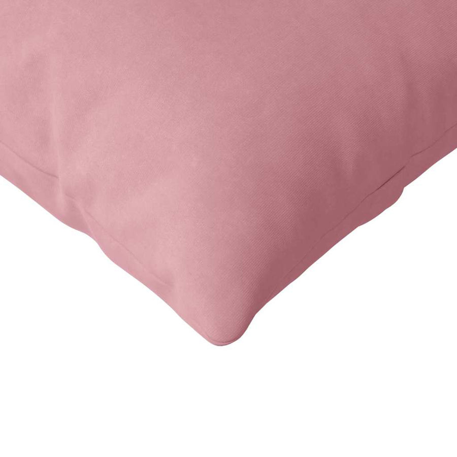 Sofa Kussens 2 pcs Roze 200 x 40 cm Katoen Stof