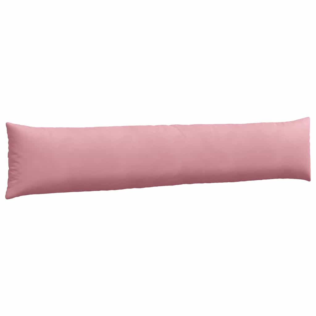 Sofa Kussens 2 pcs Roze 200 x 40 cm Katoen Stof