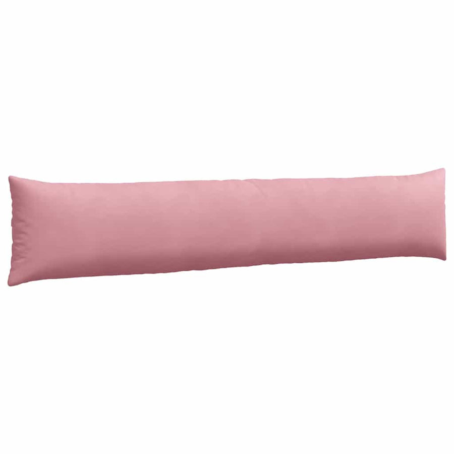 Sofa Kussens 2 pcs Roze 200 x 40 cm Katoen Stof