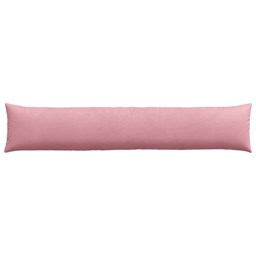 Sofa Kussens 2 pcs Roze 200 x 40 cm Katoen Stof