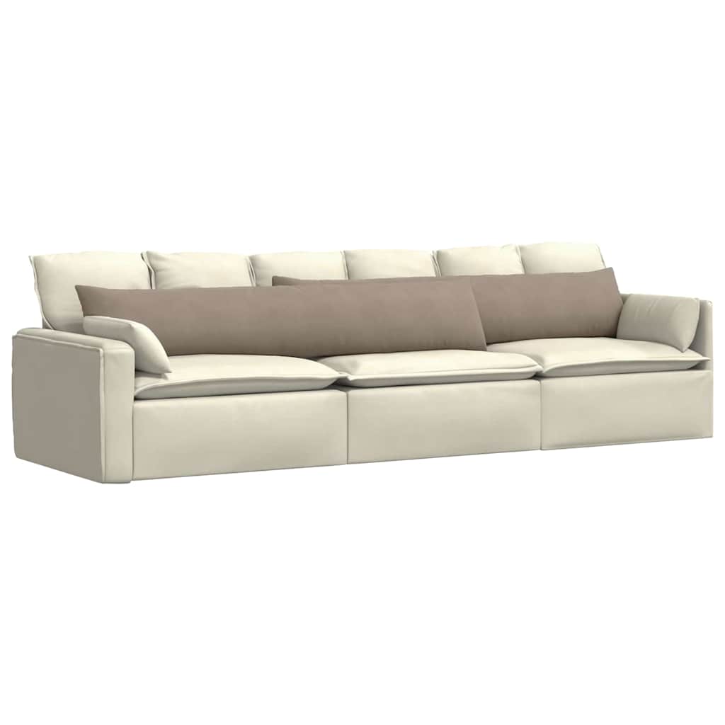 Sofa kussens Taupe Stof