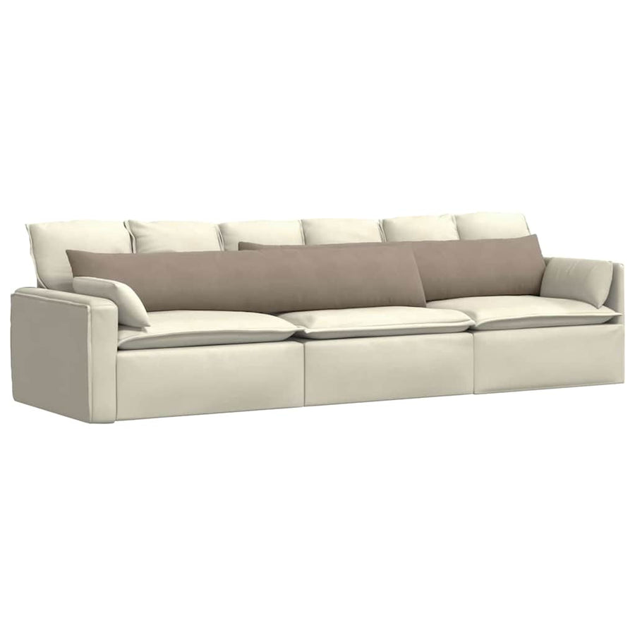 Sofa kussens Taupe Stof