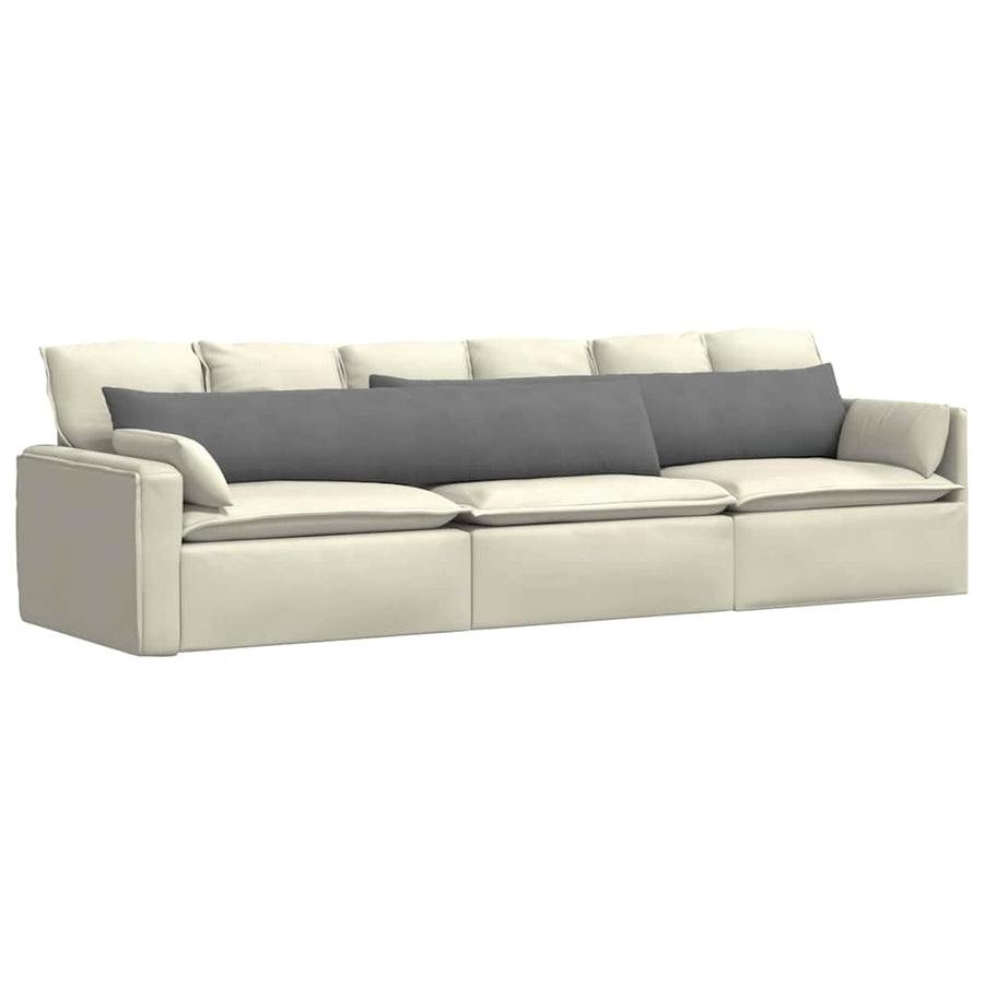 Sofa kussens Donkergrijs Stof