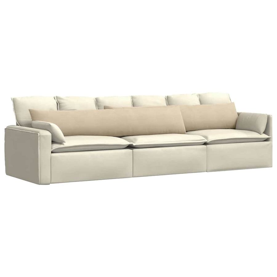 Sofa kussens Crème Stof