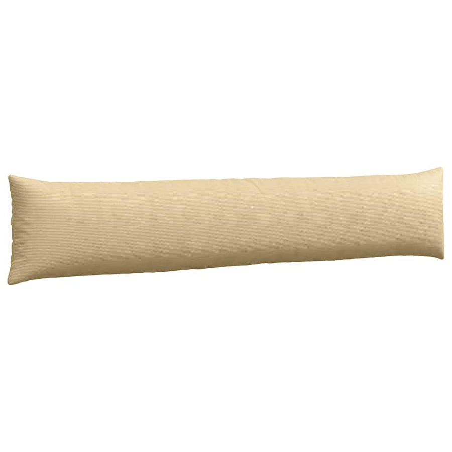 Sofa Kussens 2 pcs Grijs groen 200 x 40 cm Katoen Stof