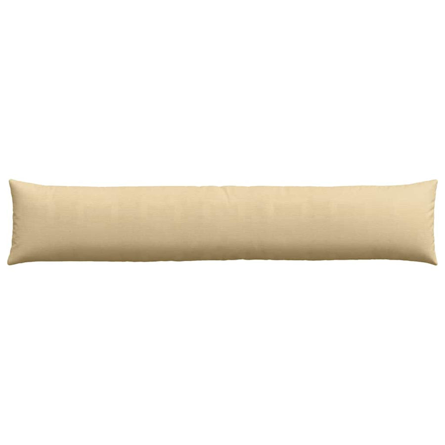 Sofa Kussens 2 pcs Grijs groen 200 x 40 cm Katoen Stof