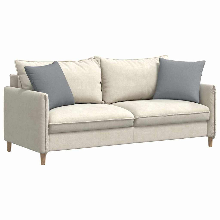 Sofa Kussens Lichtgrijs Stof