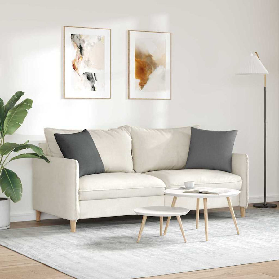 Sofa Kussens Donkergrijs Stof