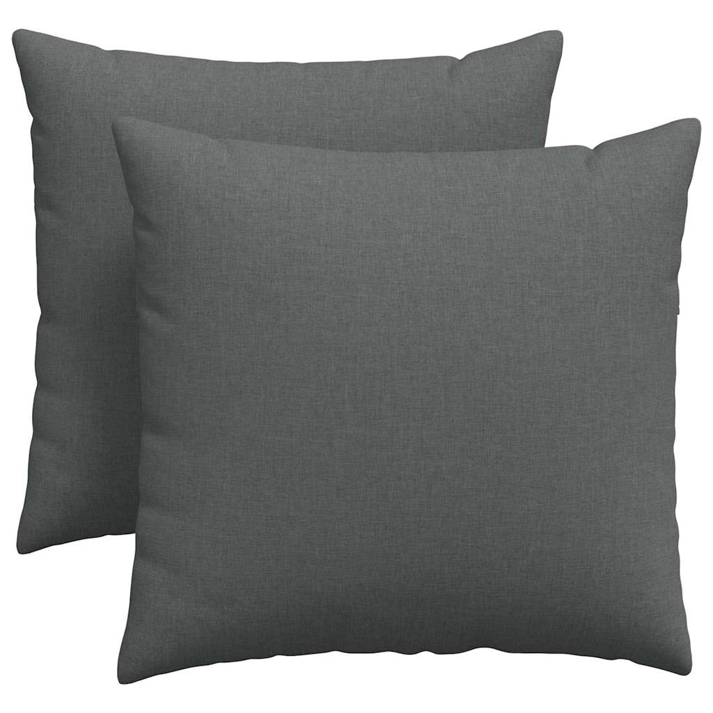 Sofa Kussens Donkergrijs Stof