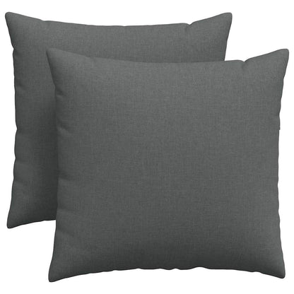 Sofa Kussens Donkergrijs Stof
