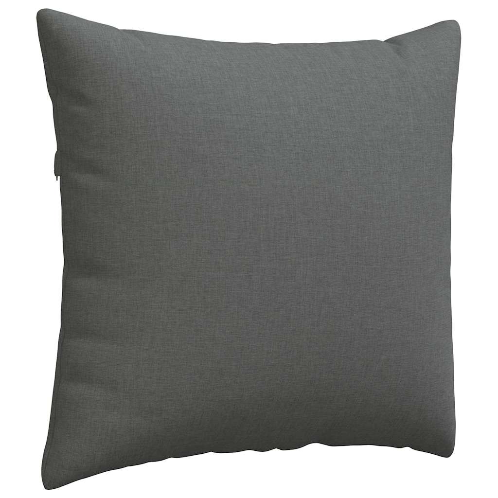 Sofa Kussens Donkergrijs Stof