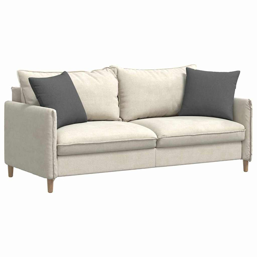 Sofa Kussens Donkergrijs Stof