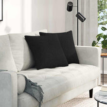Sofa Kussens Zwart Stof