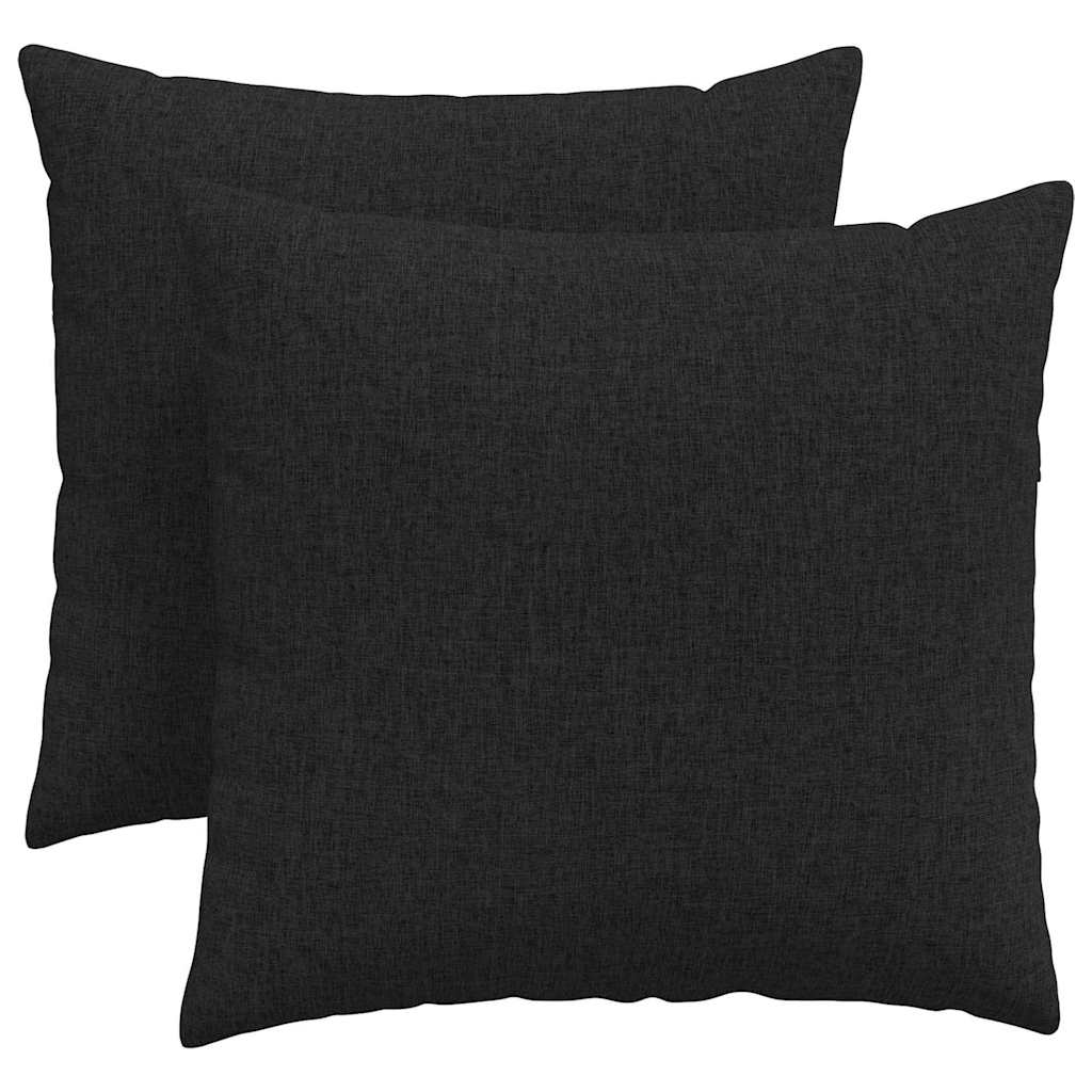 Sofa Kussens Zwart Stof