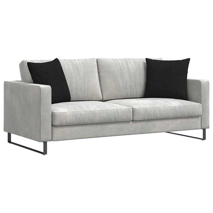 Sofa Kussens Zwart Stof