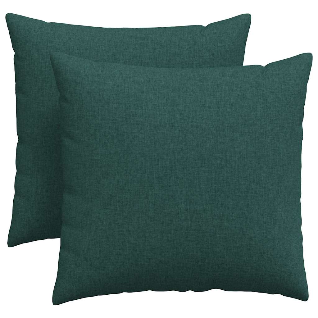 Sofa Kussens Donkergroen Stof