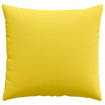 Sofa Kussens Lichtgeel Stof