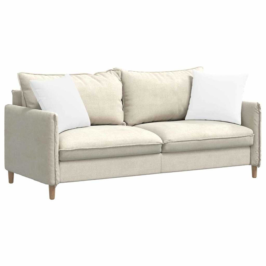 Sofa Kussens Wit Stof