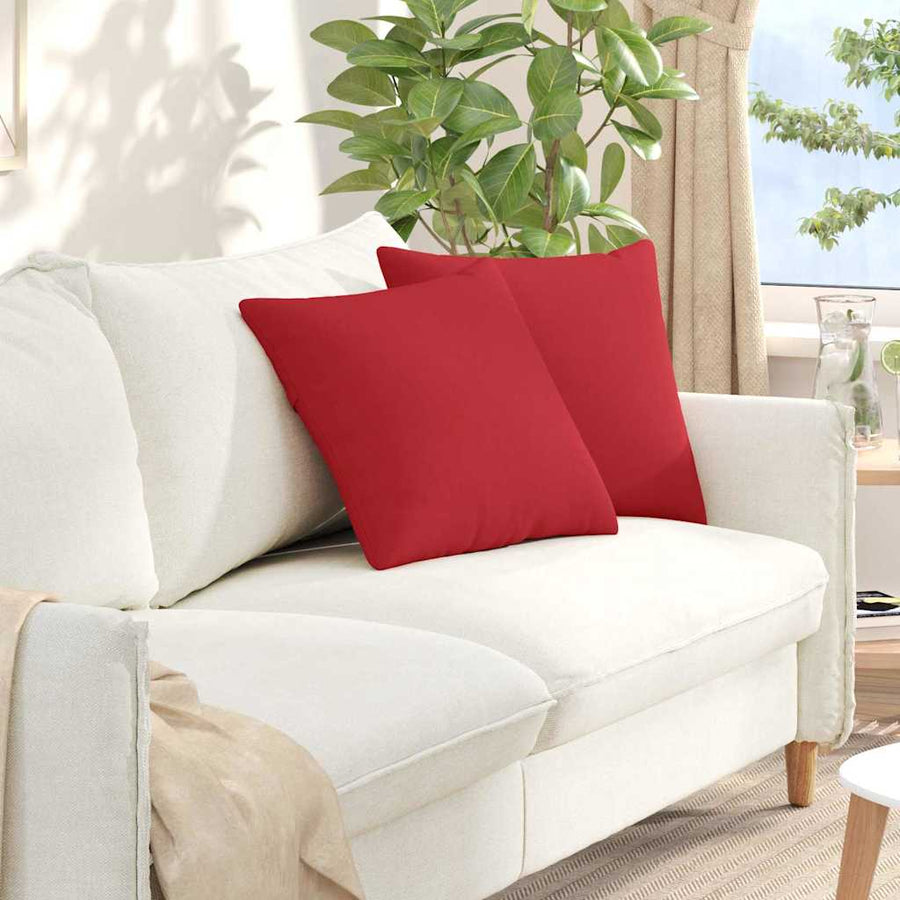 Sofa Kussens Rood Stof