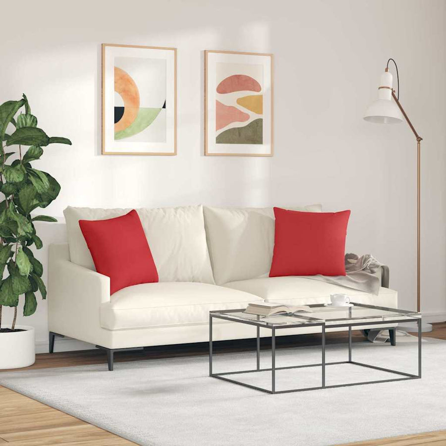 Sofa Kussens Rood Stof