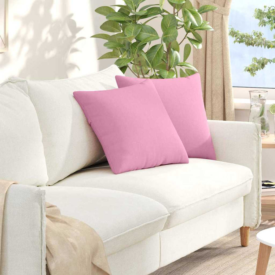 Sofa Kussens Roze Stof