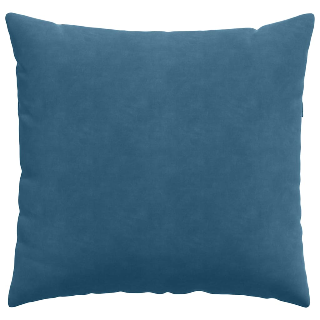 Sofa Kussens 2 pcs Blauw 45 x 45 cm Katoen Stof