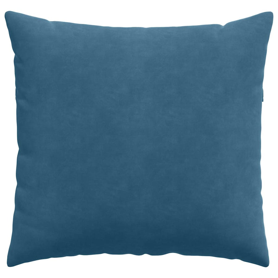 Sofa Kussens 2 pcs Blauw 45 x 45 cm Katoen Stof