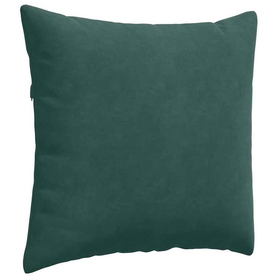 Sofa Kussens 2 pcs Donkergroen 45 x 45 cm Katoen Stof
