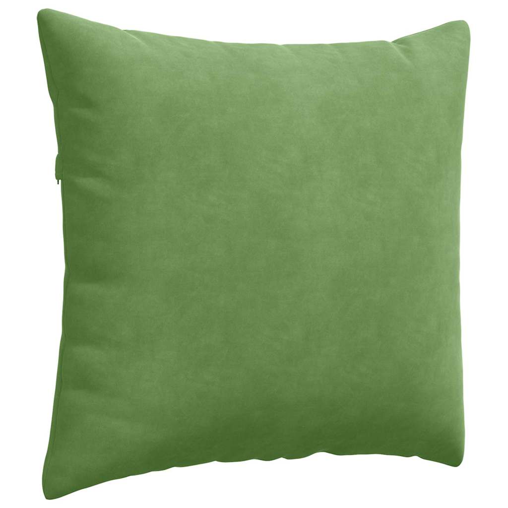 Sofa Kussens 2 pcs Lichtgroen 45 x 45 cm Katoen Stof