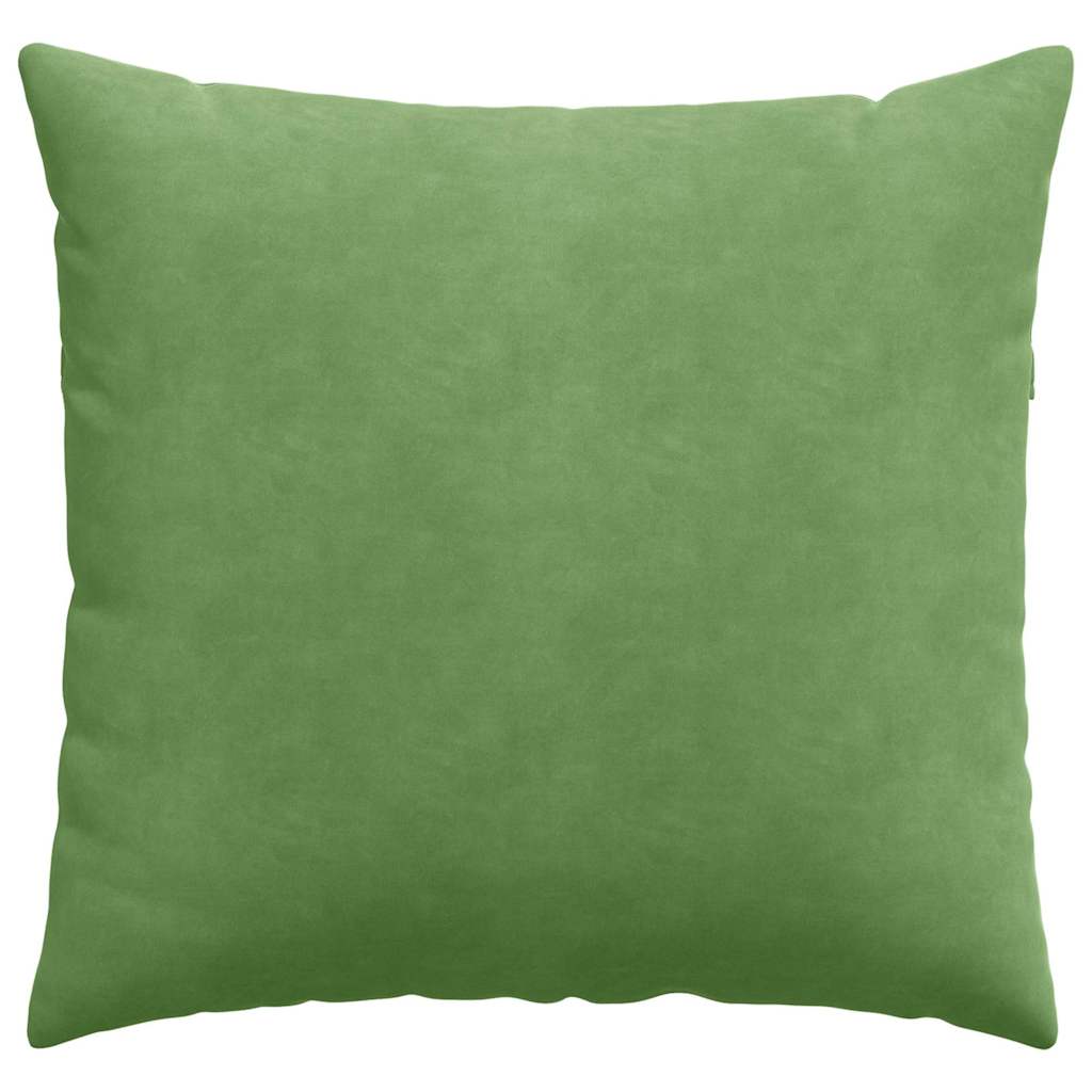 Sofa Kussens 2 pcs Lichtgroen 45 x 45 cm Katoen Stof