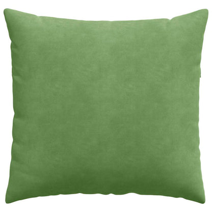 Sofa Kussens 2 pcs Lichtgroen 45 x 45 cm Katoen Stof